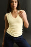 Stella V Neck Tank Buttermilk