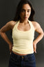 Harmony Halter Tank Buttermilk