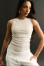 Carina Crew Tank Oatmeal Marle