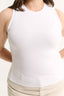 Carina Crew Tank Optic White