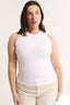 Carina Crew Tank Optic White