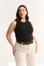 Carina Crew Tank Black