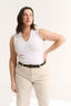 Stella V Neck Tank Optic White