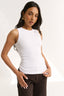 Carina Crew Tank Optic White