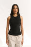Carina Crew Tank Black