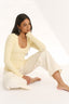 Ruby Scoop Long Sleeve Buttermilk