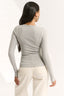 Ruby Scoop Long Sleeve Pewter Marle