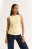 Harmony Shell Tank Buttermilk