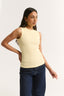 Harmony Shell Tank Buttermilk