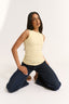 Harmony Shell Tank Buttermilk