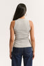 Carina Crew Tank Pewter Marle