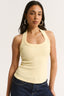 Harmony Halter Tank Buttermilk