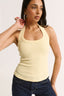 Harmony Halter Tank Buttermilk