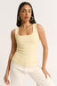 Harmony Square Neck Tank Buttermilk