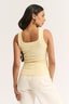 Harmony Square Neck Tank Buttermilk