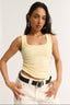 Harmony Square Neck Tank Buttermilk