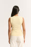 Stella V Neck Tank Buttermilk