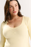 Ruby Scoop Long Sleeve Buttermilk