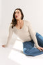 Ruby Scoop Long Sleeve Oatmeal Marle