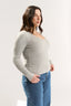 Ruby Scoop Long Sleeve Pewter Marle
