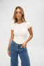 Clara Classic T-Shirt Powder