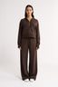 Percy Track Pant Espresso