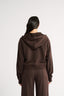 Percy Quarter Zip Jumper Espresso