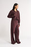 Percy Track Pant Merlot