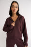 Percy Quarter Zip Jumper Merlot