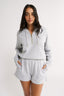 Percy Track Short Grey Marle