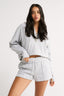 Percy Track Short Grey Marle
