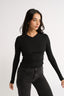 Carina V Neck Long Sleeve