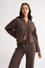 Katie Cable Knit Pant Chocolate