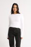 PRE-ORDER END JULY Carina Classic Long Sleeve Optic White
