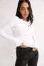 PRE-ORDER END JULY Carina Classic Long Sleeve Optic White