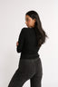 Neve Cutout Long Sleeve  Black