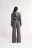 Katie Cable Knit Pant Charcoal