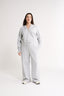 Percy Quarter Zip Jumper Grey Marle