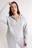 Percy Quarter Zip Jumper Grey Marle