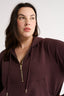 Percy Quarter Zip Jumper Merlot