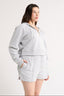 Percy Track Short Grey Marle