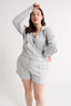 Percy Track Short Grey Marle