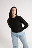 Carina Classic Long Sleeve Black