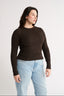 Carina Classic Long Sleeve Chocolate