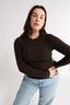 Carina Classic Long Sleeve Chocolate