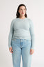 Carina Classic Long Sleeve Stone Blue