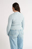Carina Classic Long Sleeve Stone Blue