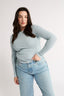 Carina Classic Long Sleeve Stone Blue