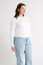 PRE-ORDER END JULY Carina Classic Long Sleeve Optic White
