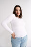 PRE-ORDER END JULY Carina Classic Long Sleeve Optic White